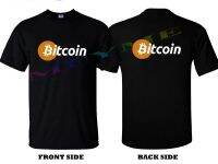 Hot Sale Summer Style New Bitcoin Crypto Digital Currency Short Sleeve Mens Black T-Shirt Size S-2XL Tee shirt