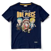 เสื้อยืดวันพีช One Piece STAMPEDE-1121-NV สีกรม