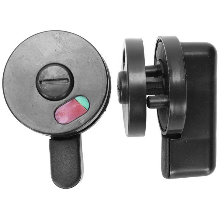 10pcs-public-toilet-door-locking-rotating-red-green-indicator-knob-lock