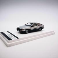 1:64 TOYOTA AE86 SPRINTER TRUENO SILVER Alloy model car Metal toys for childen kids diecast gift