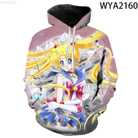 New Sailor Moon Fashion Men Women Children Sweatshirts 3D Printed Casual Boy Girl Kids Hoodies Streetwear Pullover Long Sleeve Topstrend