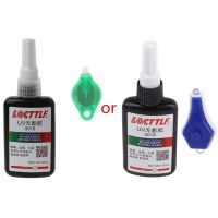 UV Light 50ML Fast Curing UV Glue Sunlight Curing Adhesive Transparent Glass Bonding Repair Liquid Glue Adhesive Kit