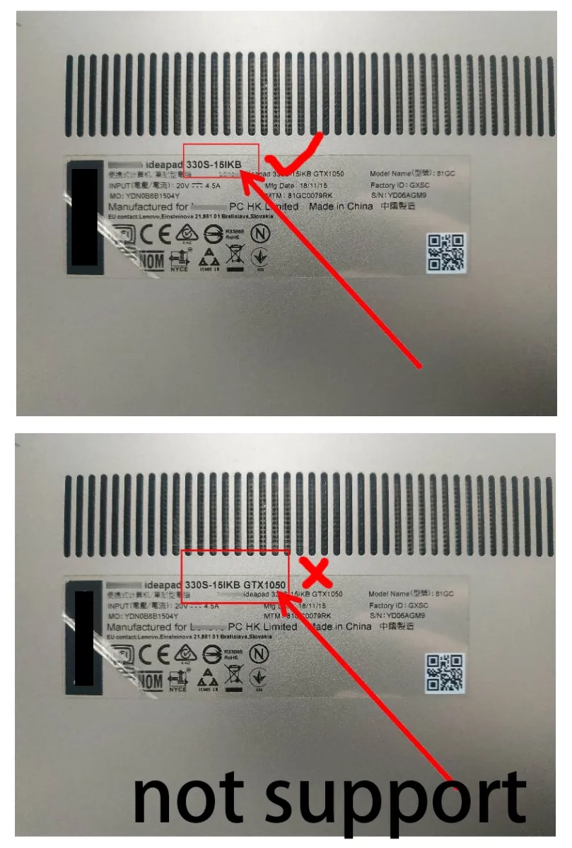 2023☆ New Shell Top Lid Rear LCD Back Case Cover For Lenovo Ideapad  330S-15IKB 15AST 15ARR Laptop Bezel Palmrest Upper Bottom | Lazada