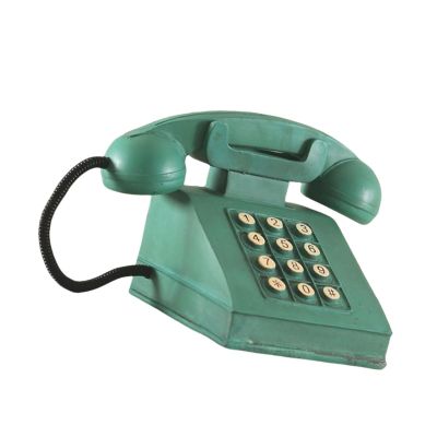 Creative American Telephone Model Statue Resin Craft for Home Office