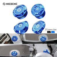 ✙ NiceCNC Frame Hole Insert Plug Cover Caps for Yamaha YZ250 YZ 250 2016 2017 2018 2019 2020 2021 2022 2023 Aluminum Frame Cap Set