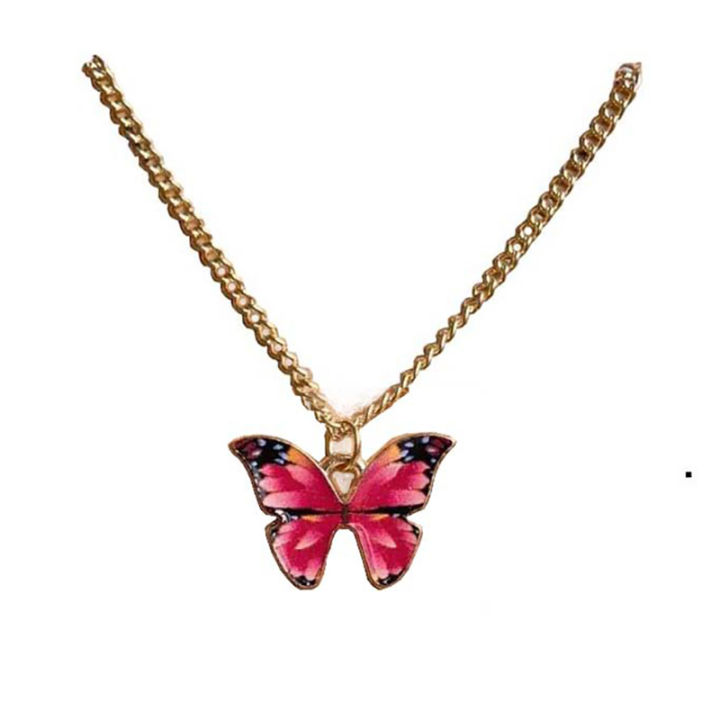 fashion-and-elegance-necklace-decorations-butterfly-pendant-necklace-fashion-womens-necklace-womens-cool-style