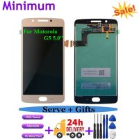 【✲High Quality✲】 jing0saf สำหรับ Motorola Moto G5 Xt1672 Xt1676 Xt1670 5.0 "เครื่องมือสัมผัสหน้าจอ Lcd อะไหล่ทดแทนประกอบหน้าจอดิจิตอล