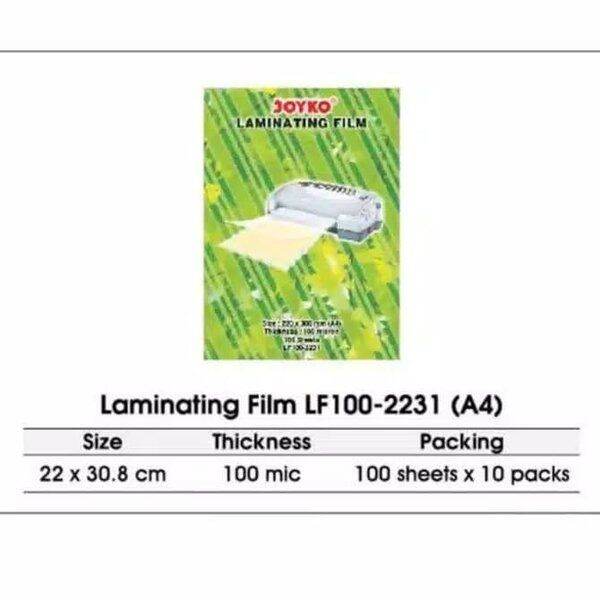 COD plastik laminating A4 joyko laminasi panas hot 100 micron Limited