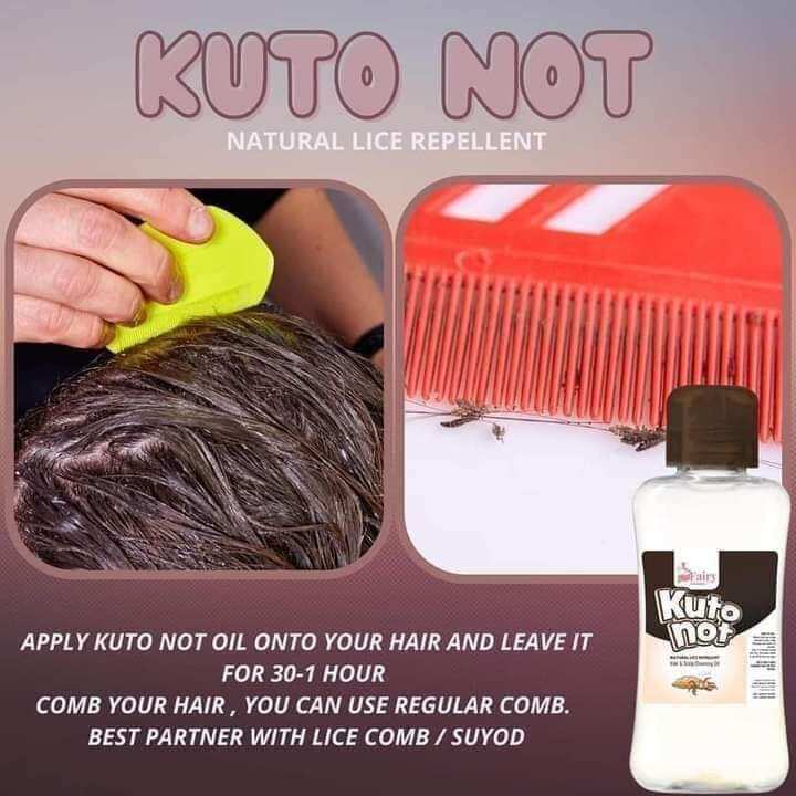 Kuto Not Natural Lice Repellent Hair And Scalp Cleansing Oil By Fairy