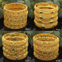 ANIID African Gold Bangles Indian celet Women Morocco Charm nd Ethiopian Finger Hawaiian Bridal Wedding Jewellery Gifts