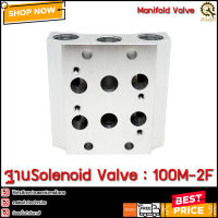 ฐาน SOLENOID VALVE 100M-2F (MANIFOLD)