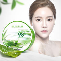 300g 98% Aloe Vera เจลว่านหางจรเข้ เจลว่านหางจรเข้ ช่วย บำรุงผิวพรรณให้ชุ่มชื้น ลดอาการอักเสบของผิว