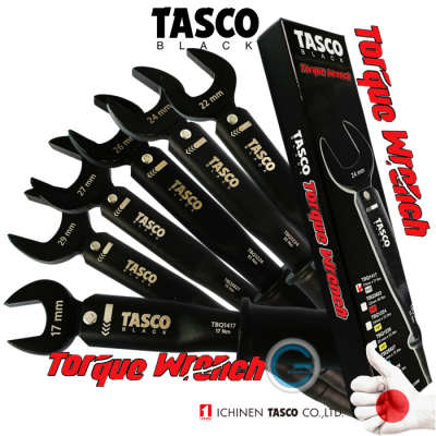 TASCO BLACK ประแจทอร์ค มีขนาด 1/4, 3/8, 1/2, 5/8 ประแจปอนด์ &amp; ทอร์ค New Torque Wrench™ แบบแยกชุดจำหน่าย (กล่องเปล่าแยกจำหน่าย)