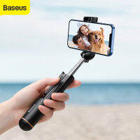 Baseus Selfie Stick foldable smartphone Mini Folding Wireless Bluetooth Selfie Stick for iphone 12 11 Xiaomi Samsung