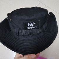 Arcteryx หมวกกันแดดกลางแจ้งลายนก Topi Memancing อเมริกัน,หมวกสเก็ตบอร์ดกีฬาหมวกชาวประมงอินเทรนด์เชือกไนลอนแบรนด์