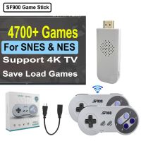 ✅SF900เกมเครื่องเล่นวิดีโอเกมย้อนยุคคลาสสิก4700บิต16บิตมินิไร้สาย4K HD Joypad สำหรับจอสัมผัสทีวีสำหรับซูเปอร์นินเทนโด NES