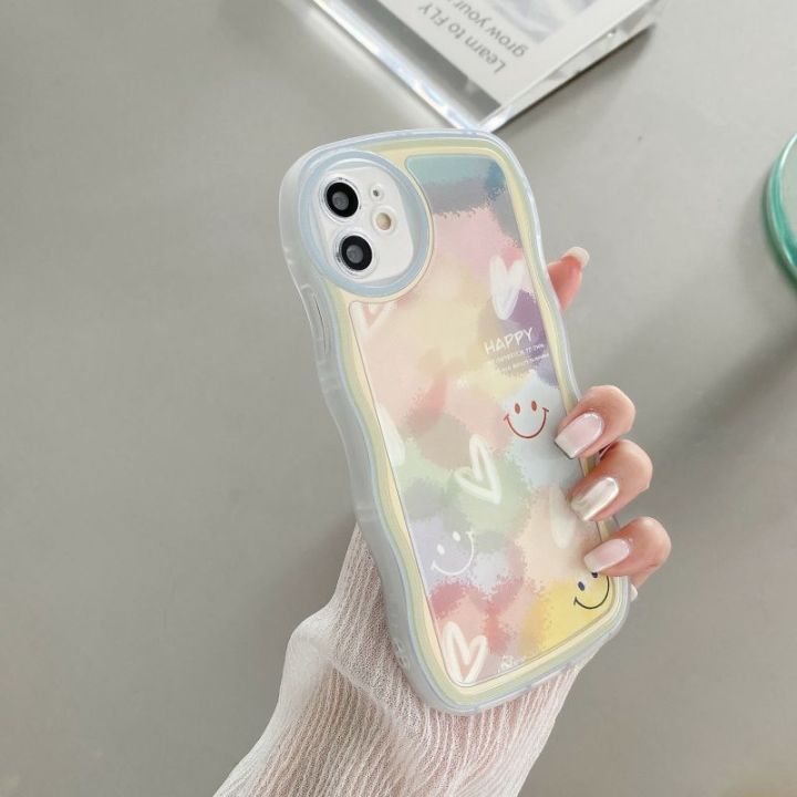 เคสสำหรับ-samsung-s23อัลตร้า-s20-fe-s22บวก-s21-s10บวก-s21-fe-s22-s23ฝาครอบ3d-รุ้งลายหยักขอบโค้งมนซิลิโคนนิ่มลายสตรอเบอร์รี่กล้องถ่ายรูปทรงกลม-tpu