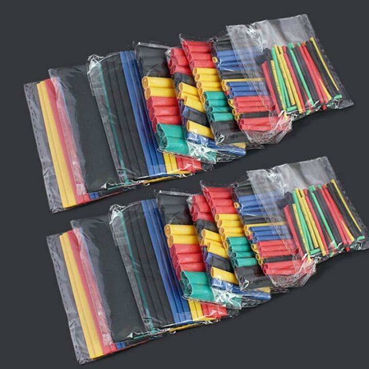 yf-2-1-shrink-tube-assortment-set-polyolefin-insulation-thermoretractile-sleeving-wrapping-shrinkable-tubing