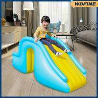 WDFINE สไลเดอร์เป่าลมแข็งแรงสวนน้ำสำหรับเล่นน้ำของเล่นพายเรือเล่นน้ำกลางแจ้ง