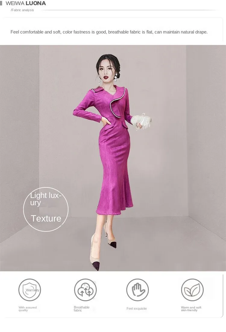 Xu hướng thời trang da lộn trở lại trong những ngày chớm Thu  Thời trang   Vietnam VietnamPlus