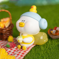 Pre-Sale Soya Duck Bedtime Series Blind Action Figure Kawaii อะนิเมะตกแต่ง Collectible Surprise วันเกิด Gift