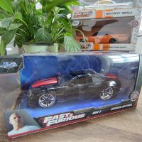 ที่ชาร์จ1:24อัลลอยหล่อจาก JADA DAYTONA สีดำโมเดลรถยนต์สปอร์ตคอลเลกชันคลาสสิกแบบคงที่จอแสดงผลของเด็กผู้ชายเครื่องประดับใหม่