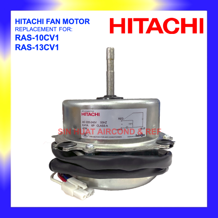 HITACHI Outdoor Fan Motor RAS10CV1 RAS13CV1 Replacement Motor Outdoor