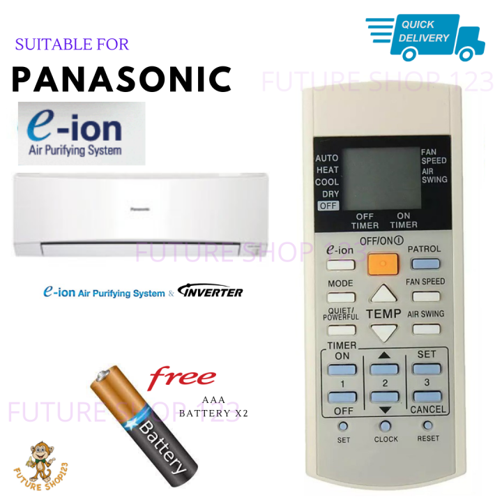 PANASONIC Aircon Remote Control with eion Lazada