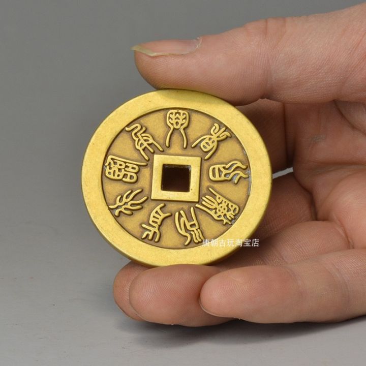 fast-shipping-ของเก่าเหรียญทองแดงโบราณจ่ายเงินเหนื่อยกับชิงเงินรางวัลขนาดใหญ่5ซม-เหรียญซุบซิบเหรียญทองแดงโบราณและผลิตภัณฑ์สวยที่ใช้มือลงในยุคโบราณพระพุทธรูปทิเบตเนปาล