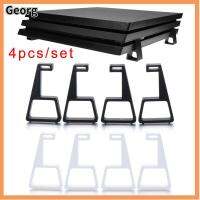 GEORG 4PCS เครื่องประดับ เท้า ฐาน ยืน วงเล็บ ที่วางคอนโซล ขาคูลลิ่ง