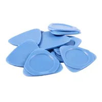 10 pcs Opening Pry Tool For Cell Phone iPhone Screen Case LCD PDA Laptop Repair /Guitar Pick Light blue