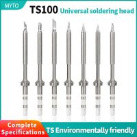 TS100 Soldering Iron Tips Applicable To MINI TS100 Digital Electric Soldering Iron Universal B/B2/BC2/K/KU/KL/D12/D16/ILS/I Tip