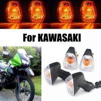 สำหรับ KAWASAKI KLR 650(2008-2018) ขั้วต่อเทิร์นสัญญาณไฟตัวบ่งชี้สีเหลืองอำพัน