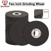 [HOT CHLXIWSHG 552] 2นิ้วโลหะแผ่นตัดสแตนเลสตัดล้อ Flap Sanding Grinding Discs ไฟเบอร์ใบเลื่อยวงเดือน5 100Pc