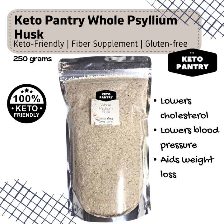 Whole Psyllium Husk 250g KETO Friendly Lazada PH