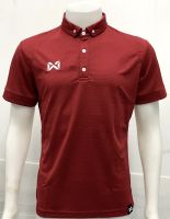 Warrix เสื้อโปโลวอริกซ์ รุ่น WA 204PLACL15 (สีแดงเข้ม RT)