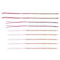 9Pcs Bracelets Brazilian Wire Braid Handmade Ethnic Multicolored # 4