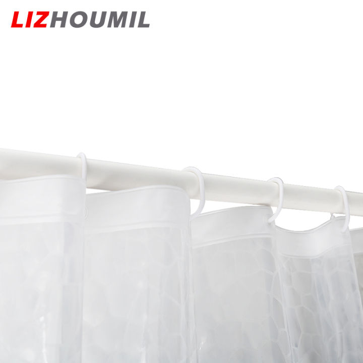 lizhoumil-3d-eva-กันน้ำ-กันน้ำ-ขับไล่ผ้าม่านกั้นอาบน้ำ-ม่านไม่มีกลิ่นไม่เป็นพิษไม่มีกลิ่นสารเคมีพร้อมตะขอเป็นมิตรกับสิ่งแวดล้อม71-x-71in-ยาวใส