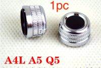 【CW】 1pc for A4L A6L mirror knob switch rear view adjustment button cap