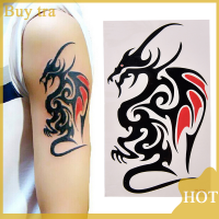 [Buytra] สติกเกอร์รอยสักกันน้ำชั่วคราว10.5*6cm Dragon TATTOO Totem Water