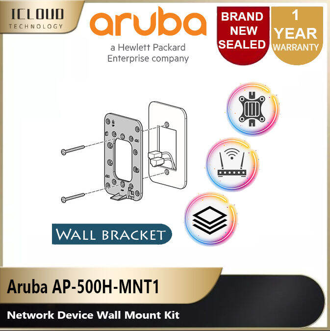 Aruba AP500HMNT1 Network Device Wall Mount Kit For HPE Aruba AP