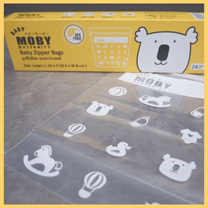 baby-moby-เบบี้โมบี้-ถุงซิปล็อค-ขนาดใหญ่-ถุงจัดเรียงนมแม่-ถุงเก็บน้ำนมแม่-ถุงเก็บสต็อกนม-ถุงใส่ของเด็ก-ถุงใส่กรวยปั๊มนม-ถุงแบ่งนม