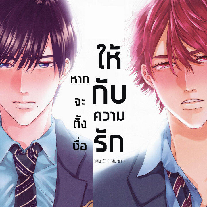 การ์ตูนวาย-b3-หากจะตั้งชื่อให้กับความรัก-เล่ม1-2จบ