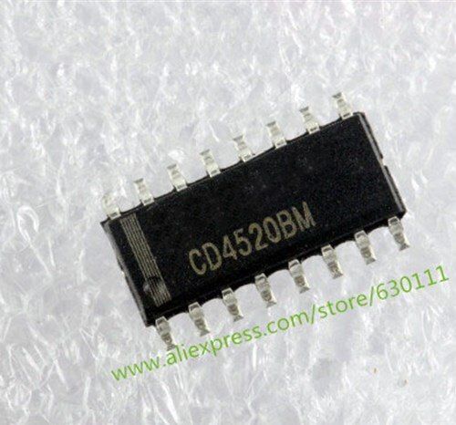 100PCS CD4520BM  CD4520 NEW  SOP-16 IC