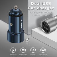 【การจัดส่งในประเทศไทย】Basike ที่ชาร์จในรถยนต์ 2USB-A 2.4A ที่ชาร์จในรถยนต์พร้อมจอ LED 2พอร์ตแสดงค่าไฟฟ้าที่ชาร์จแบต/หัวชาร์จแบบพกพา/หัวชาร์จ/ที่ชาร์จ