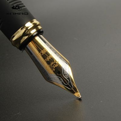 ZZOOI Jinhao X450 Classics Thick Body 1.0mm Bent Nib Calligraphy Pen High Quality Metal Fountain Pen Luxury Ink Gift Pens for Writing
