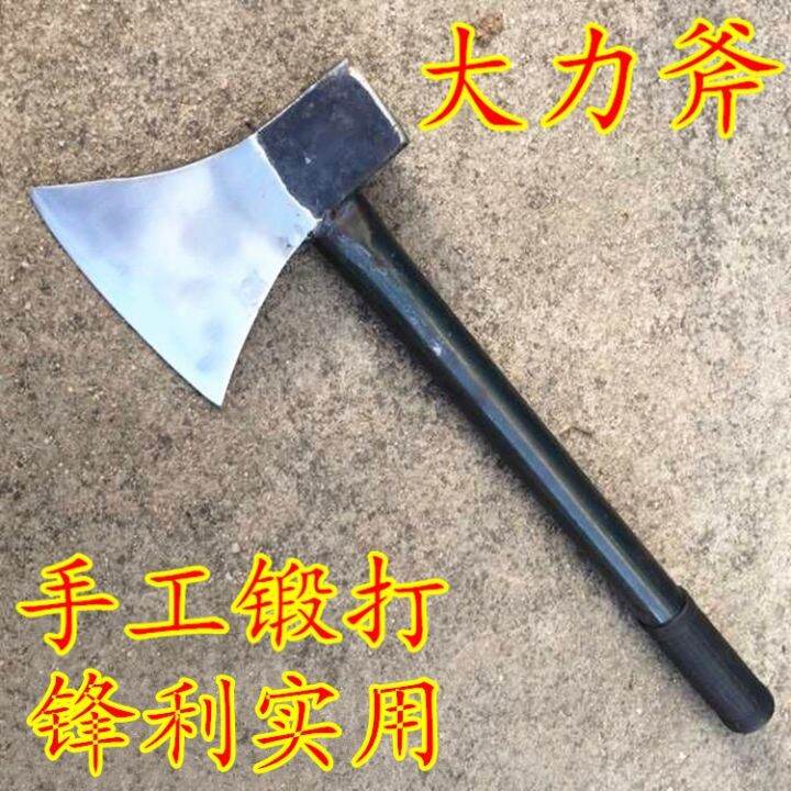 Iron Handle Big Axe Firewood Axe Firewood Axe Open Mountain