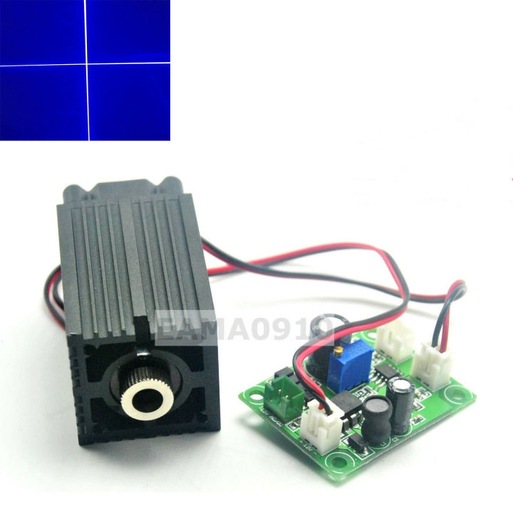 blue-450nm-100mw-cross-focusable-laser-module-wttl-driver-long-time-working-gd