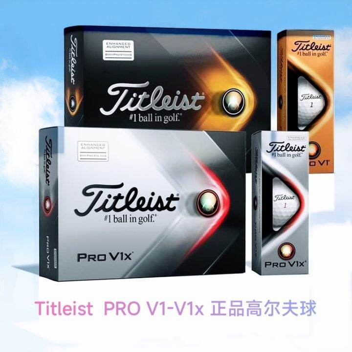 Titleist Golf ProV1 V1x Titlis longdistance practice ball game new