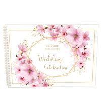 สมุดเซ็นอวยพรweddingCelebration พร้อมส่ง